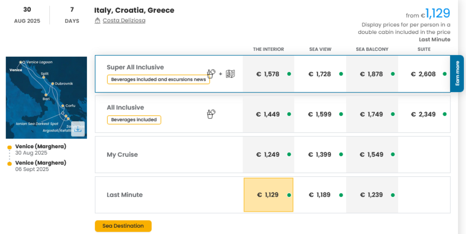 LAST MINUTE (ponudba se spreminja glede na povpraševanje)