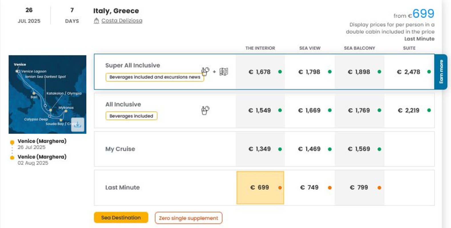 LAST MINUTE (ponudba se spreminja glede na povpraševanje)
