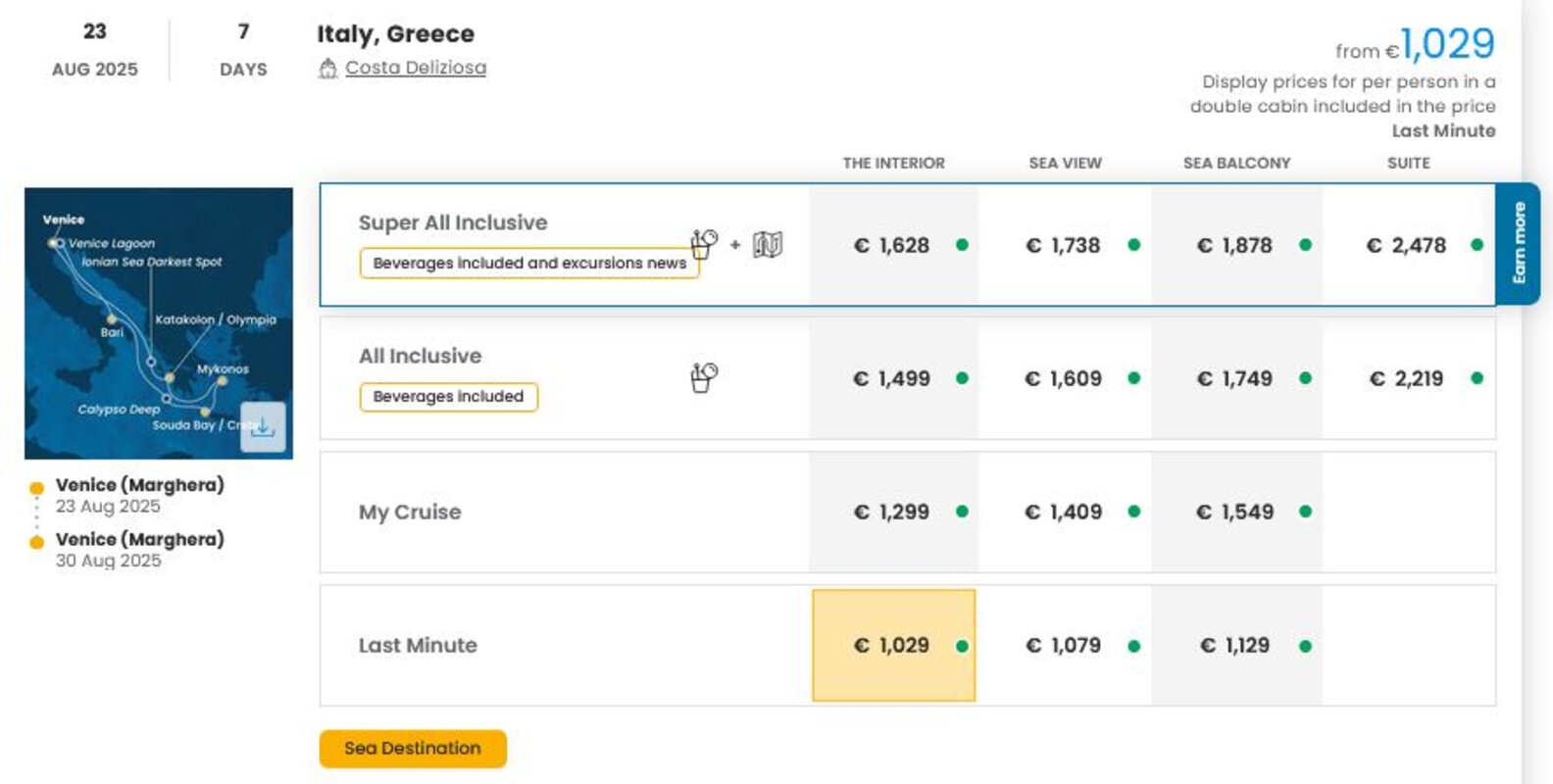 LAST MINUTE (ponudba se spreminja glede na povpraševanje)