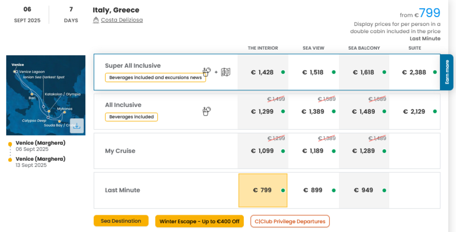 LAST MINUTE (ponudba se spreminja glede na povpraševanje)