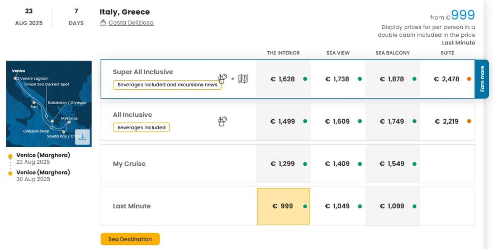 LAST MINUTE (ponudba se spreminja glede na povpraševanje)