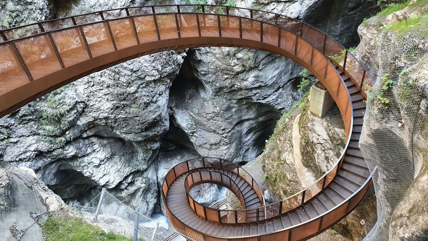 Grad Mauterndorf in soteska Liechtenstein
