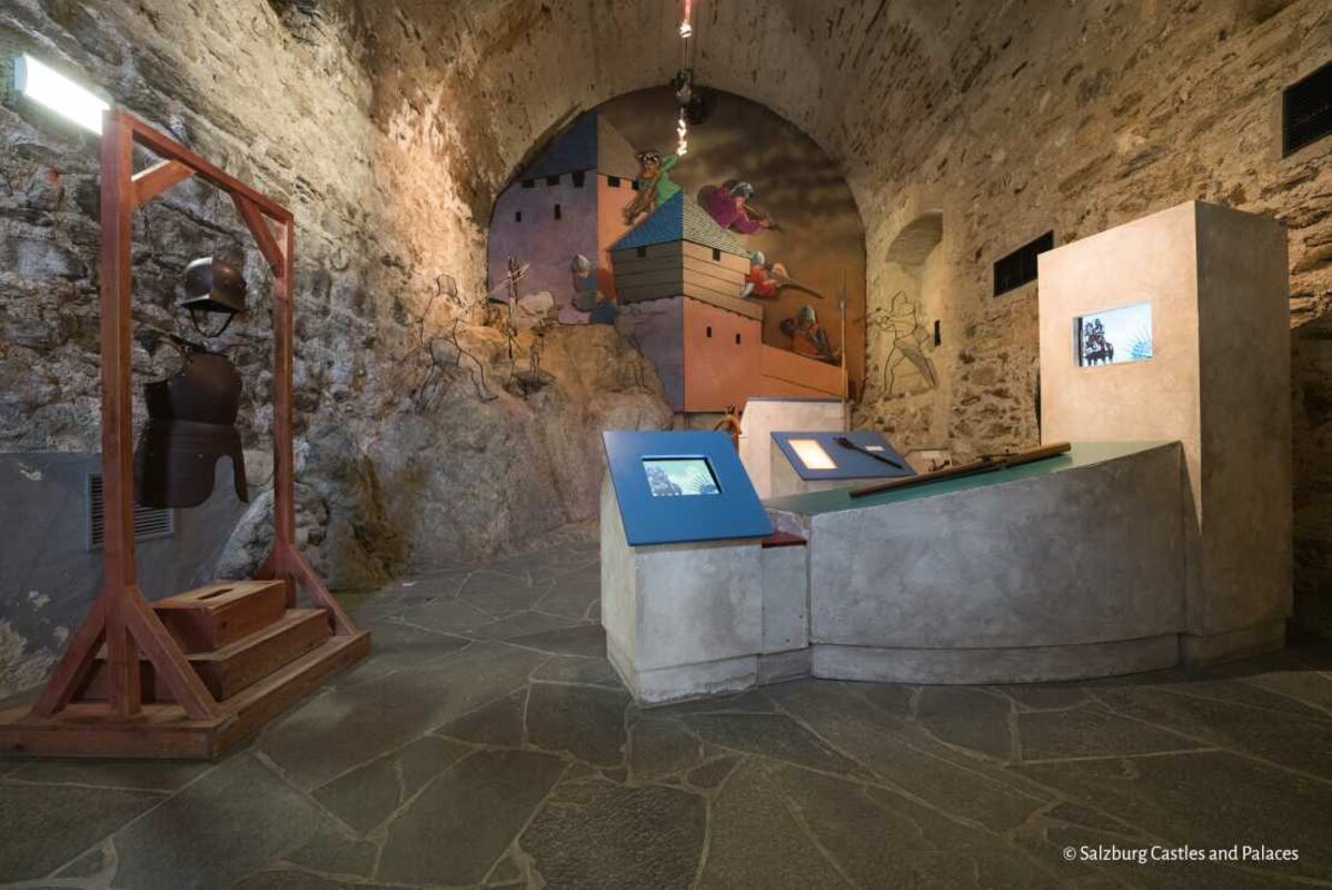 Grad Mauterndorf in soteska Liechtenstein