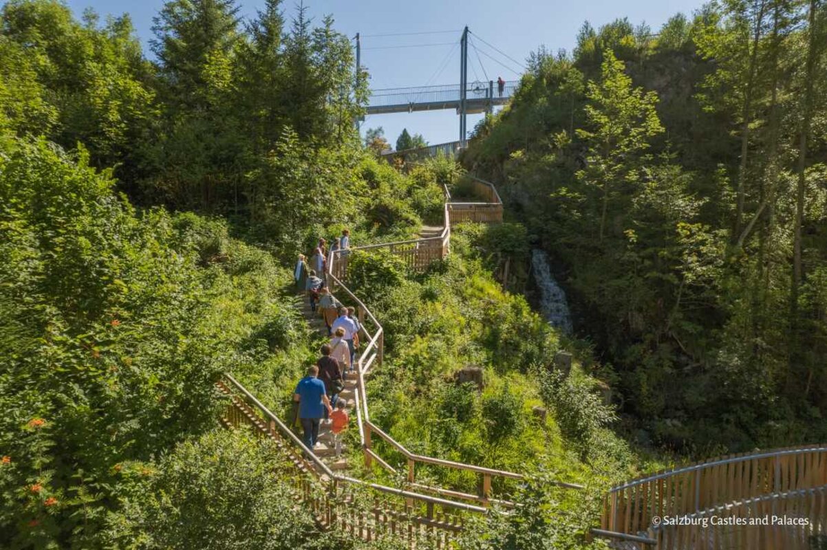 Grad Mauterndorf in soteska Liechtenstein