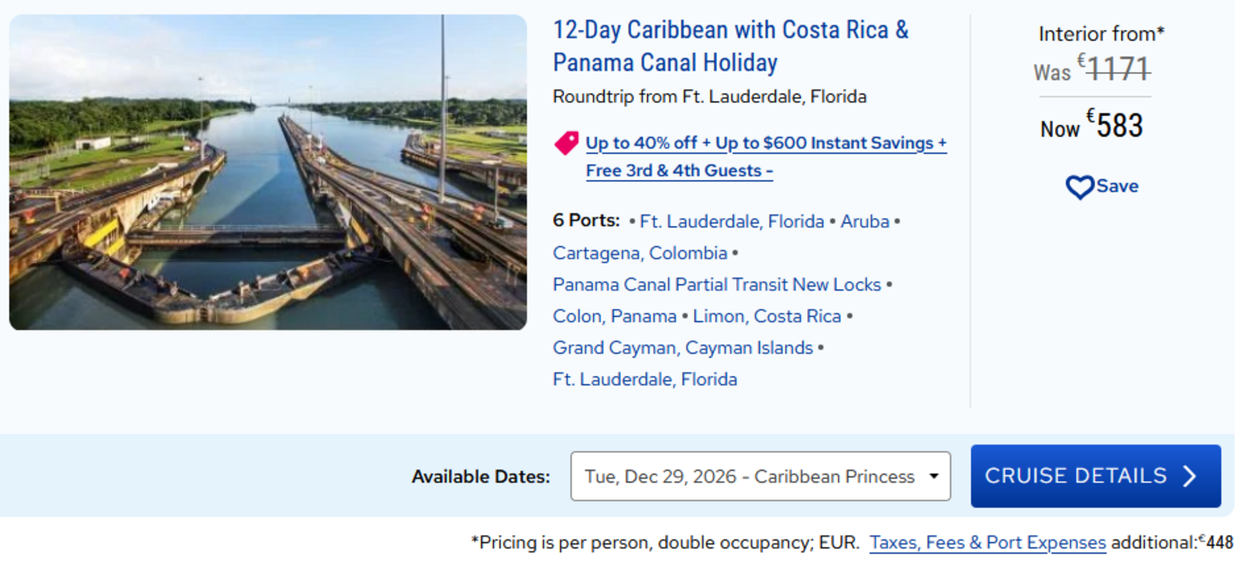 INDIVIDUALNA KRIŽARJENJA PO KARIBIH