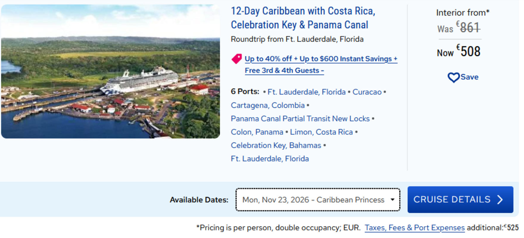 INDIVIDUALNA KRIŽARJENJA PO KARIBIH