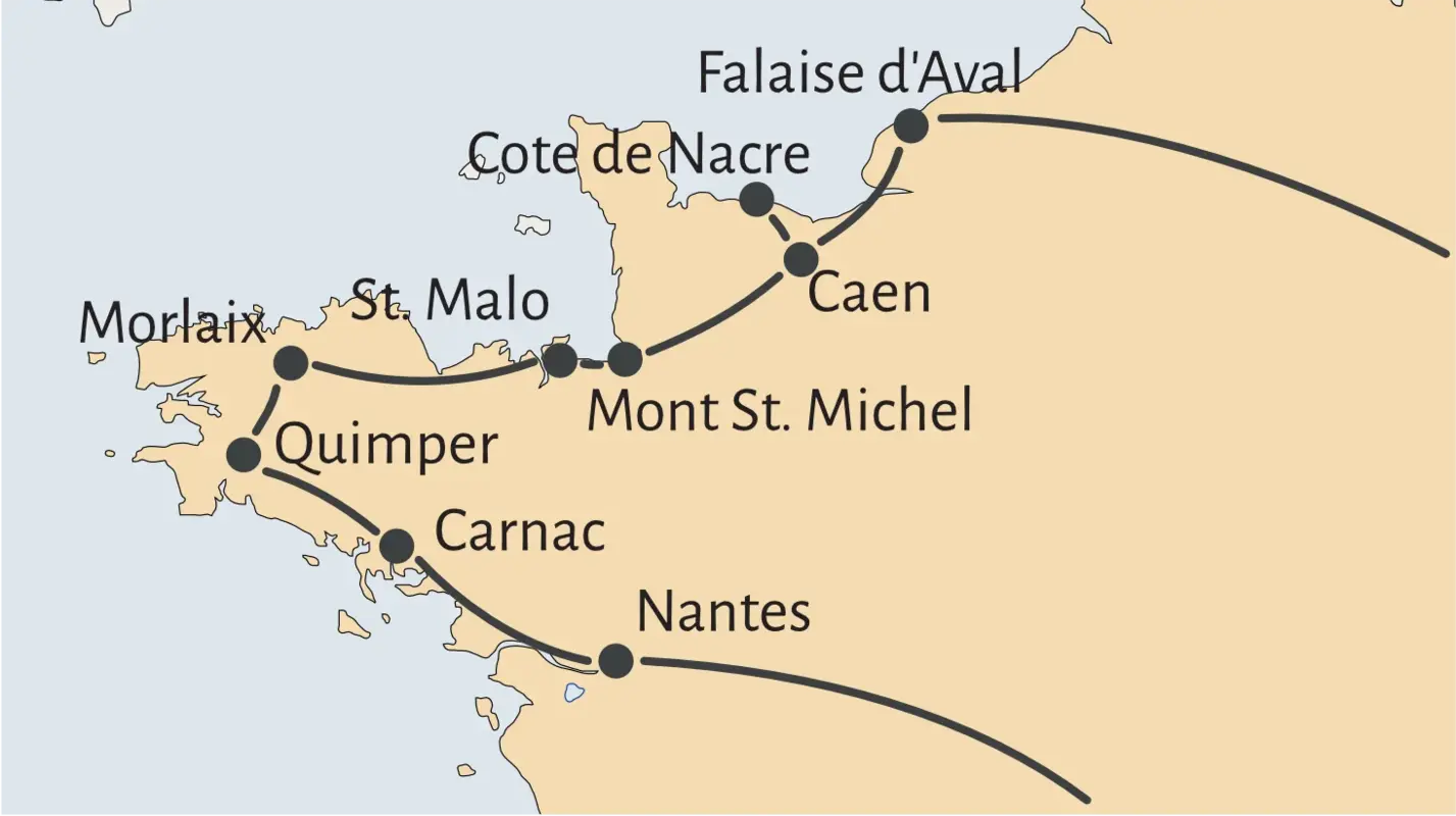 Normandija in Bretanija