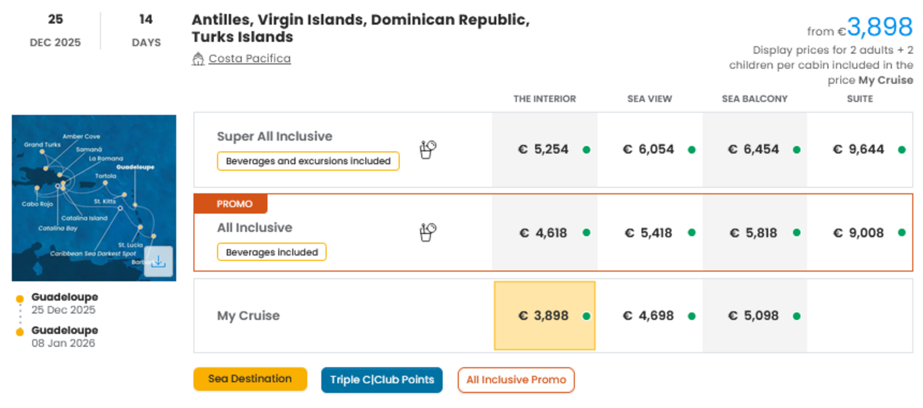 COSTA - INDIVIDUALNE PONUDBE ZA DRUŽINE