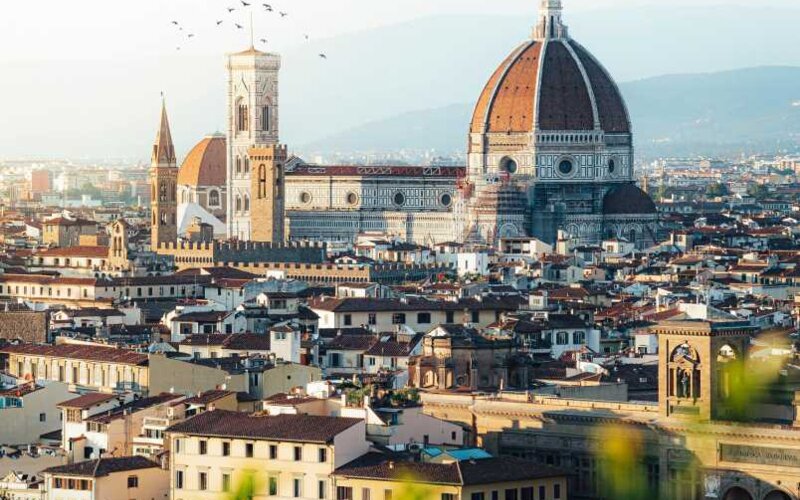 Firence in toskanski griči