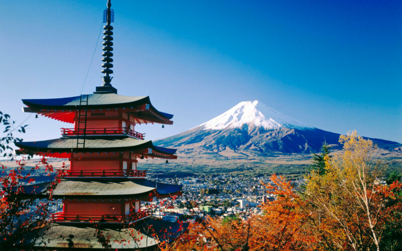 Japonska - z javnim prevozom