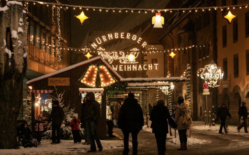 Predbožični Nürnberg in Passau